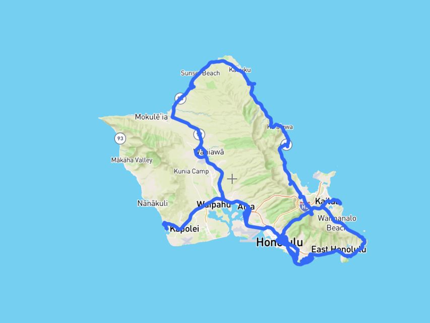 Oahu: Driving Tours - Full Island - Highlights and Attractions