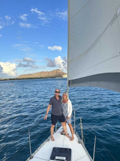 Oahu: Friday Night Fireworks Sailing in Small Groups - Included