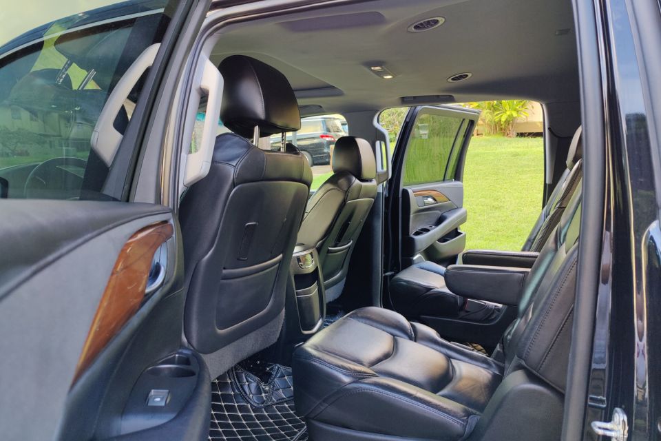 Oahu: Honolulu Airport Private by Escalade SUV - Pricing Information