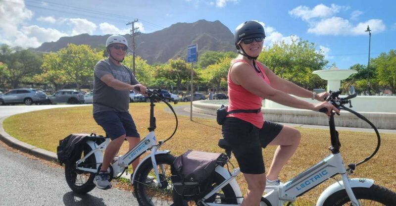Oahu: Honolulu E-Bike Ride and Diamond Head Hike - Starting Point in Waikiki