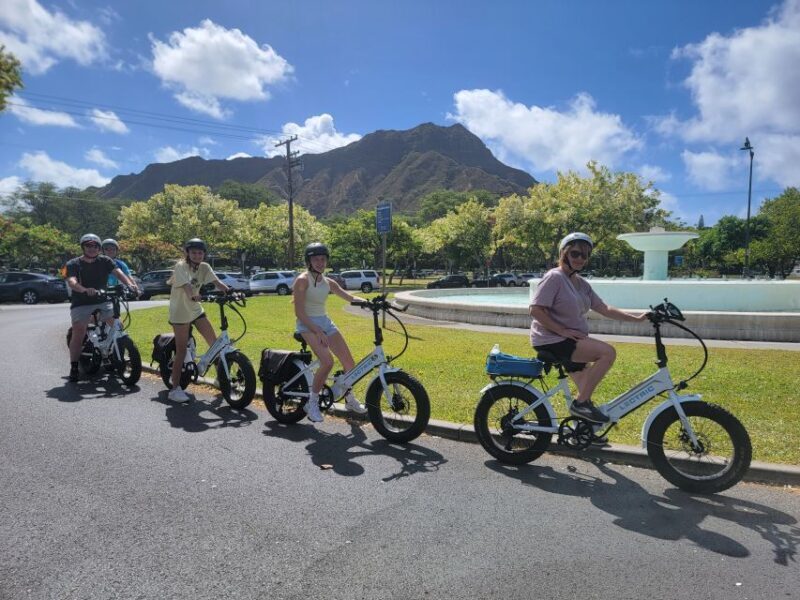 Oahu: Honolulu E-Bike Ride and Diamond Head Hike - The Summit and Return