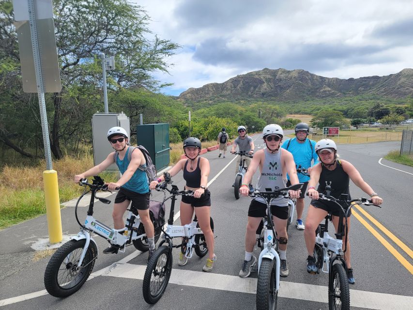 Oahu: Honolulu E-Bike Ride and Diamond Head Hike - Hike Difficulty and Duration