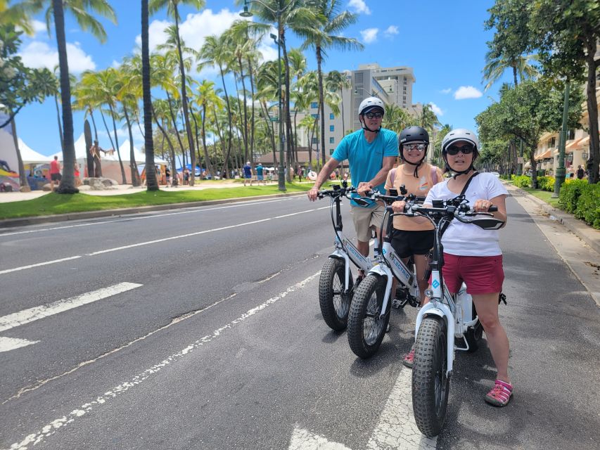 Oahu: Honolulu E-Bike Ride and Diamond Head Hike - Suitability and Restrictions