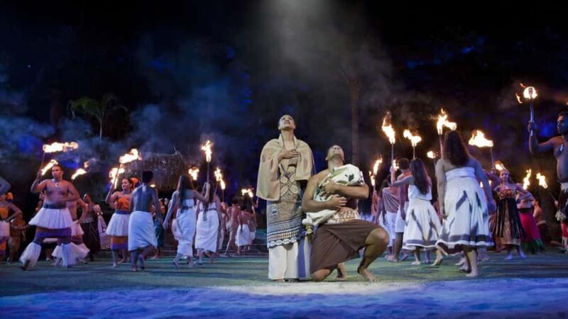 Oahu: Islands of Polynesia and "HA: Breath of Life Show" - The Setting and Layout: A Mini Polynesian Village