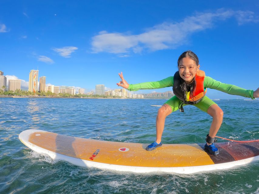 Oahu: Kids Surfing Lesson in Waikiki Beach (up to 12) - Surfer Girl Academy Sticker