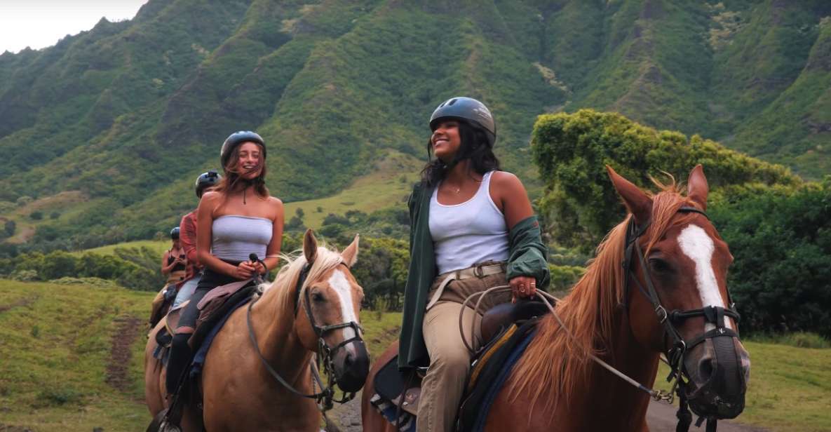 Oahu: Kualoa Hills and Valleys Horseback Riding Tour - Discovering the Paniolo Way of Life