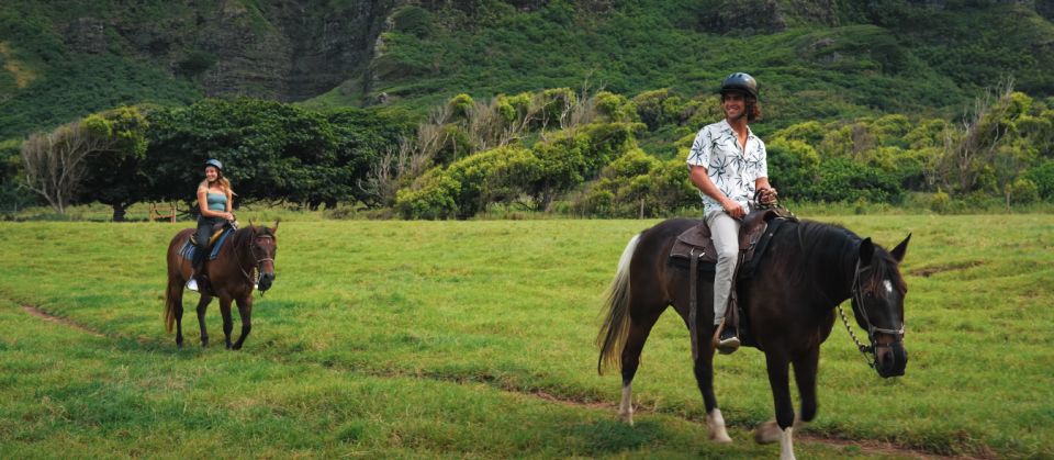 Oahu: Kualoa Hills and Valleys Horseback Riding Tour - Immersive Jurassic Park Experience