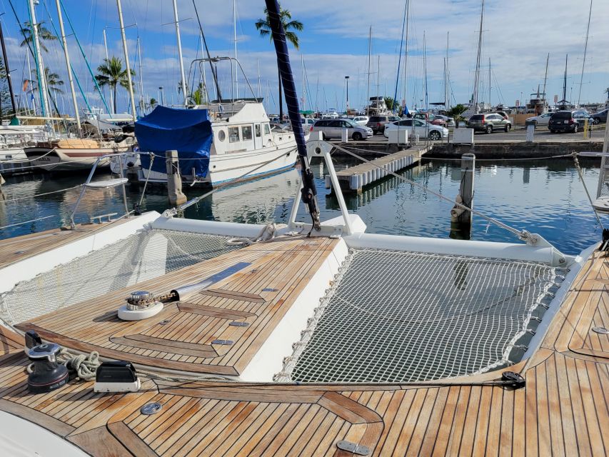 Oahu: Luxury 50 Catamaran Cruise With Snorkeling and Sunset - Directions