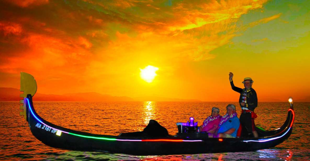 Oahu: Luxury Gondola Cruise With Drinks and Pastries - Highlights and Inclusions