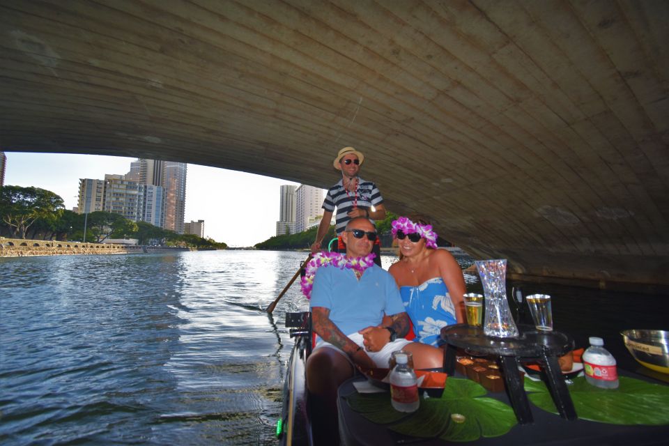 Oahu: Luxury Gondola Cruise With Drinks and Pastries - Booking Options Available