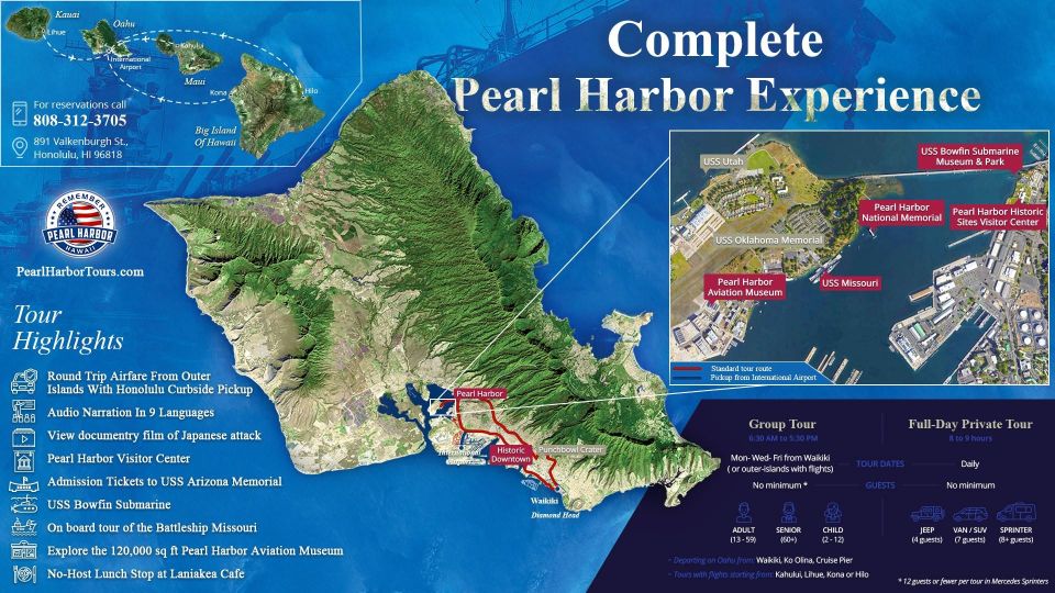 Oahu: Pearl Harbor and Historic Honolulu Half Day - Bag Storage and Policies