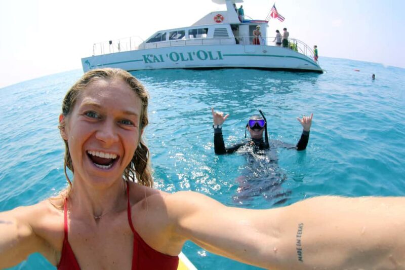 Oahu: Snorkeling & Dolphin Watch Cruise w/ Luau Style Buffet - An Overview of the Ocean Adventure