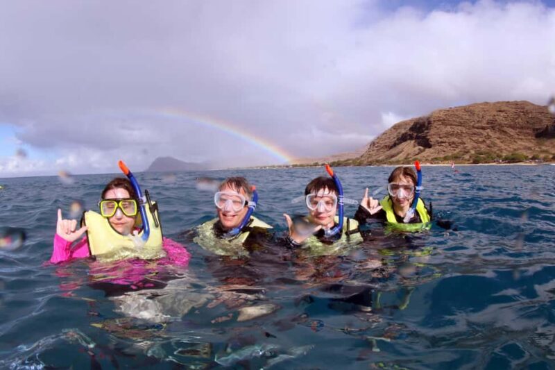 Oahu: Snorkeling & Dolphin Watch Cruise w/ Luau Style Buffet - What the Reviews Say