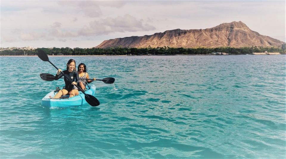 Oahu: Waikiki Kayak Tour and Snorkeling With Sea Turtles - Key Points
