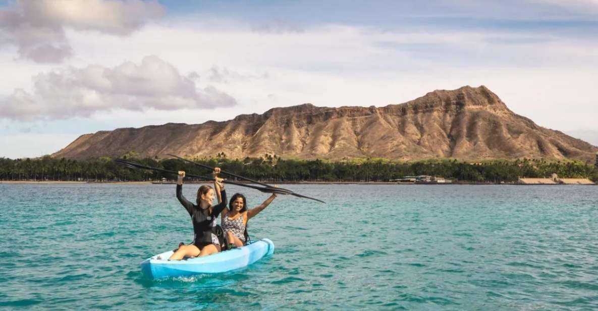 Oahu: Waikiki Kayak Tour and Snorkeling With Sea Turtles - Tour Duration and Group Size