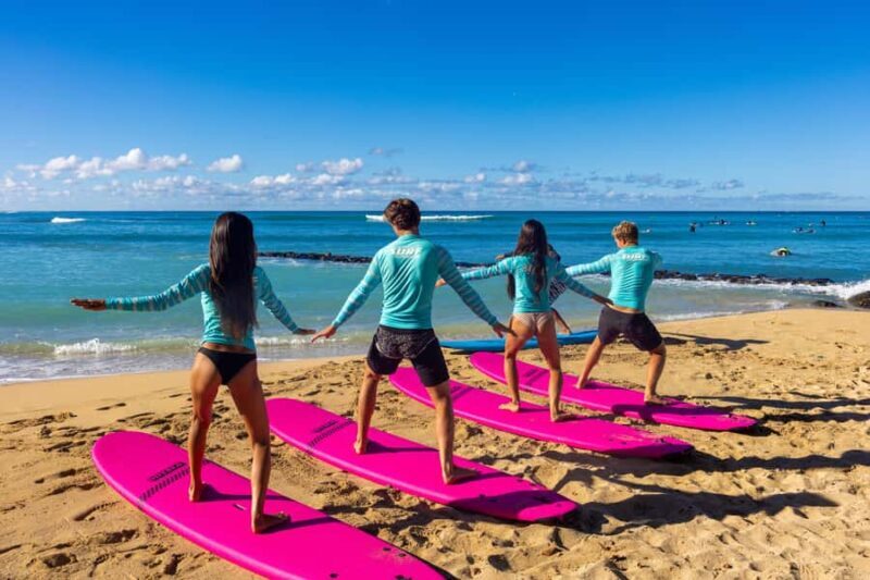 Oahu: Waikiki Private Surf Lesson For Groups (2 or more) - Whats Included and What to Bring