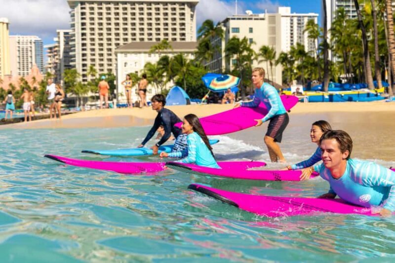 Oahu: Waikiki Private Surf Lesson For Groups (2 or more) - The Value Proposition