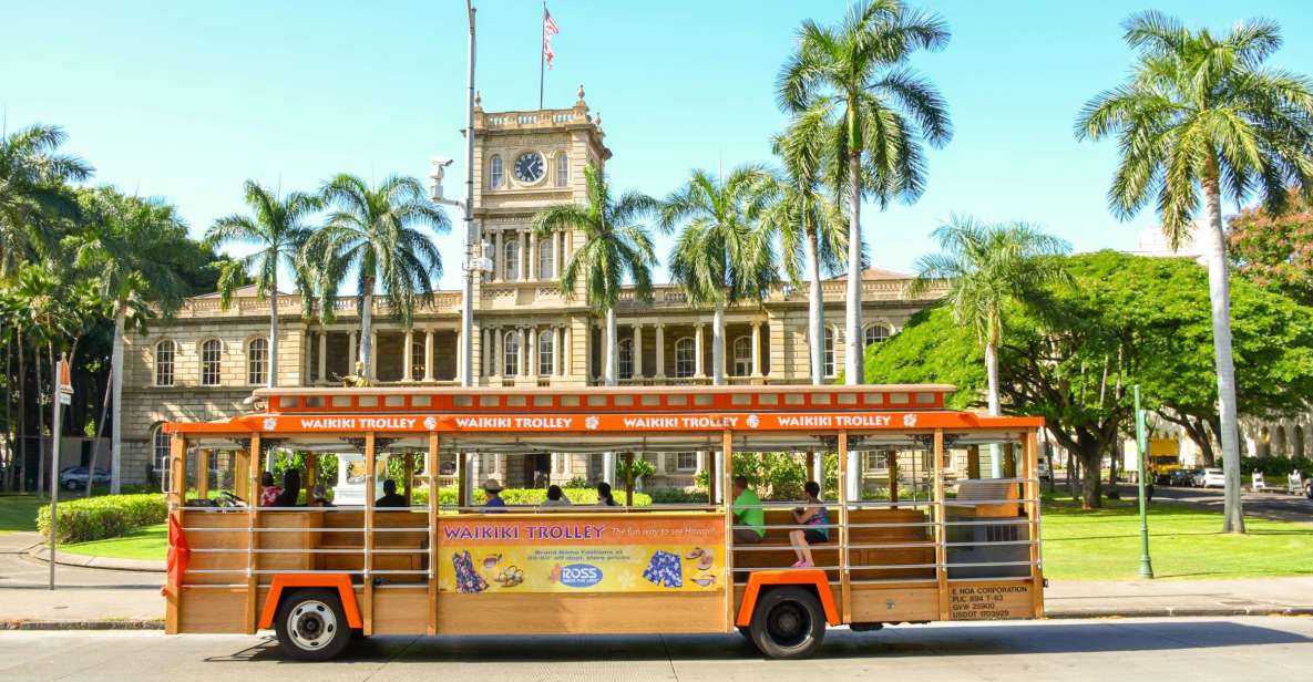 Oahu: Waikiki Trolley Hop-on Hop-off All-Line Pass - Discover Oahus Natural Beauty