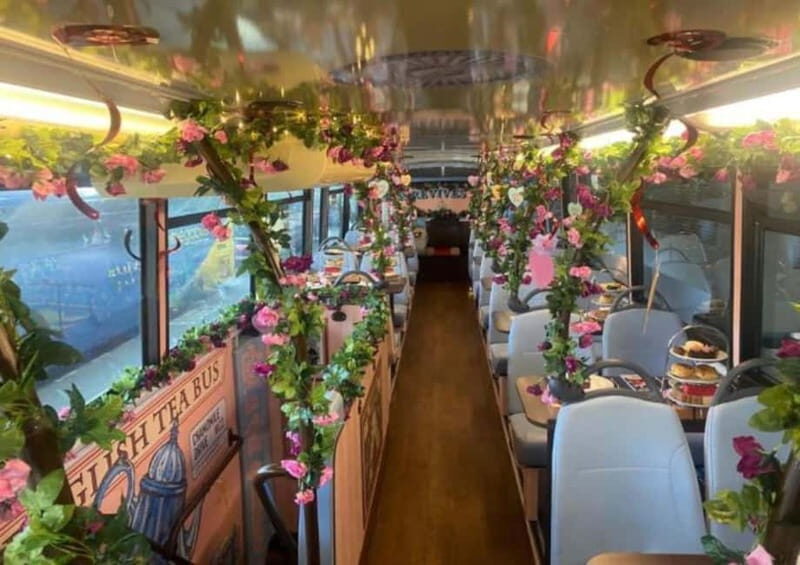 Oasis Inspired Afternoon Tea Bus Tour - A Nearly 2-Hour Taste of London with a Musical Twist