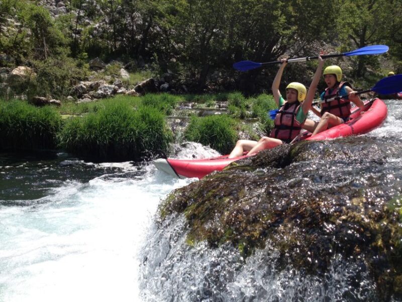 Obrovac: Rafting or Kayaking on the Zrmanja River - An Authentic Croatian Water Adventure