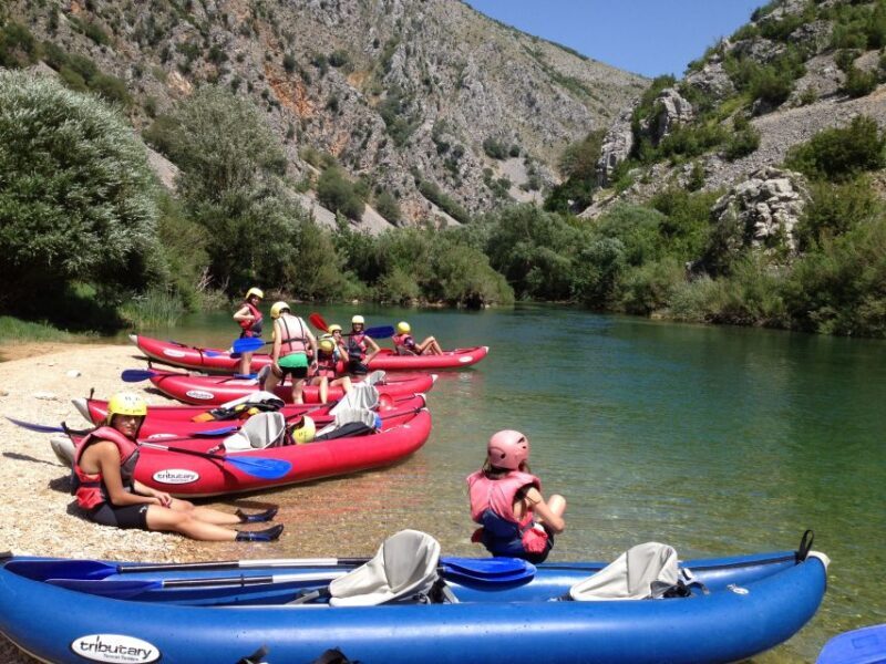 Obrovac: Rafting or Kayaking on the Zrmanja River - The Scenic Highlights