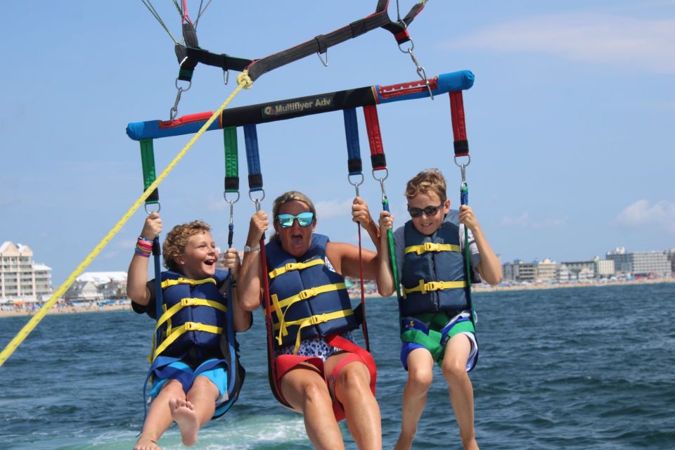 Ocean City, MD: Ocean Parasailing Adventure - Duration and Check-in