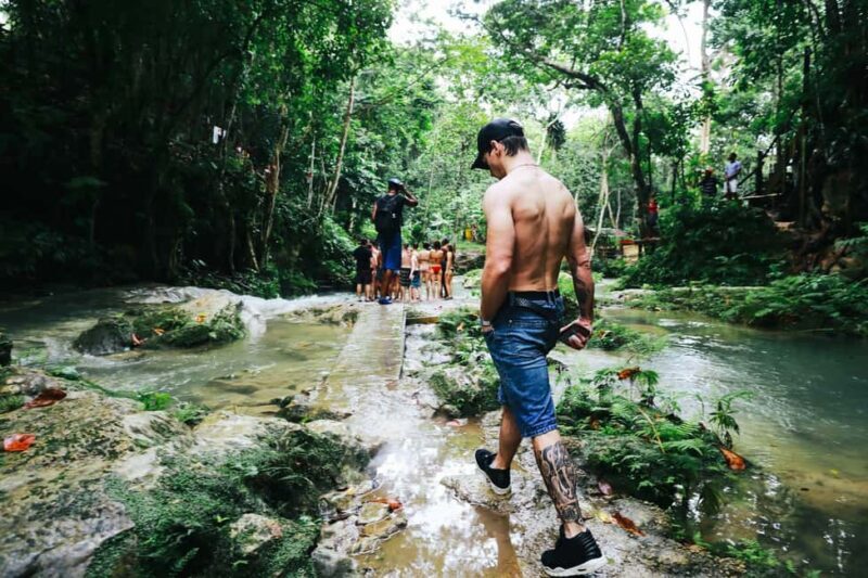 Ocho Rios: Blue Hole Secret Falls Adventure with Transfers - An Authentic Adventure in the Heart of Jamaica