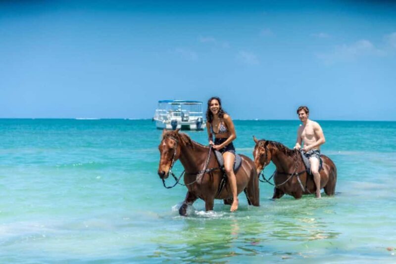 Ocho Rios: Horseback Riding in the Ocean and Bamboo Rafting - Key Points