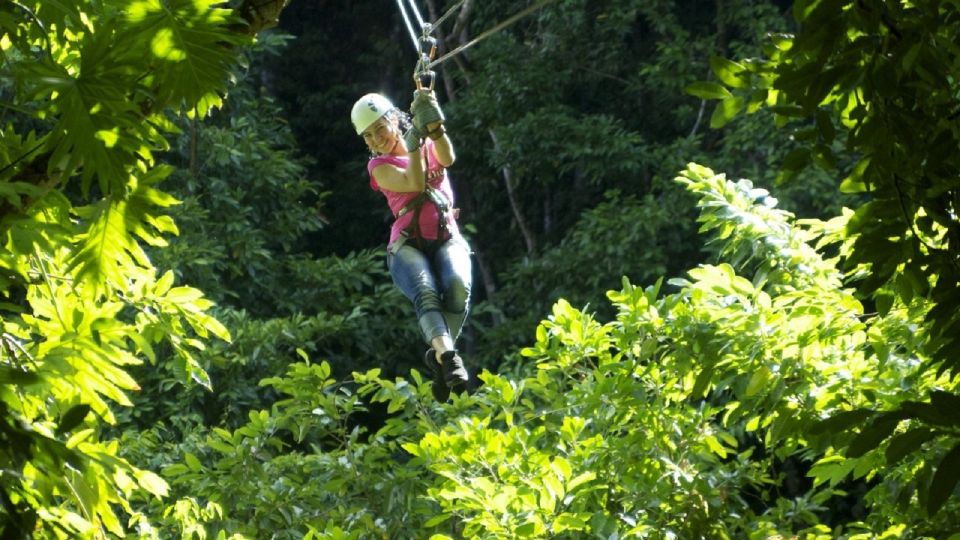 Ocho Rios: Island Ultra Ziplining, Tubing, Blue Hole and ATV - Ziplining Adventure