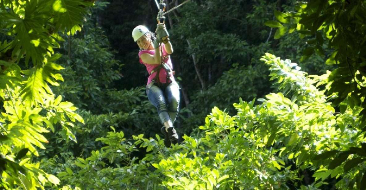 Ocho Rios: Island Ultra Ziplining, Tubing, Blue Hole and ATV - Tubing in the White River