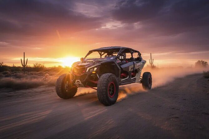 Off-Road CanAm Maverick X3 XRS 4-seater UTV 1 Hour Adventure - Key Points