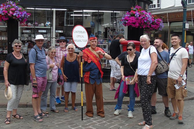 Official Canterbury Guided Walking Tour - 14.00 Tour - Discovering Canterburys History