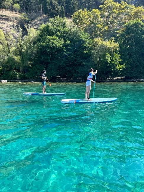 Ohrid: Stand Up Paddleboarding Tour with Landmarks & Photos - Authentic and Safe Experience