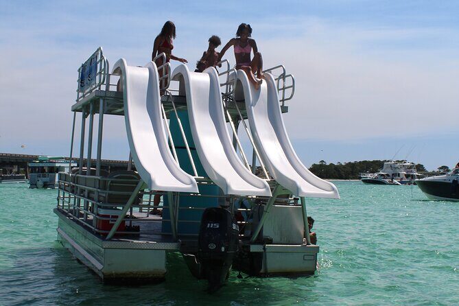 Okaloosa Island Half Day Triple Slide Pontoon Boat Adventure - Is It Worth the Price?