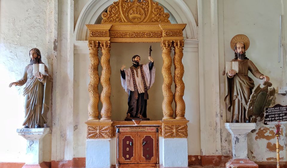 Old Goa: Walking Tour of Heritage Churches - Itinerary Highlights
