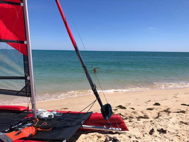 Olhao : sailing tour on a small catamaran on the Ria Formosa - The Pros and Cons