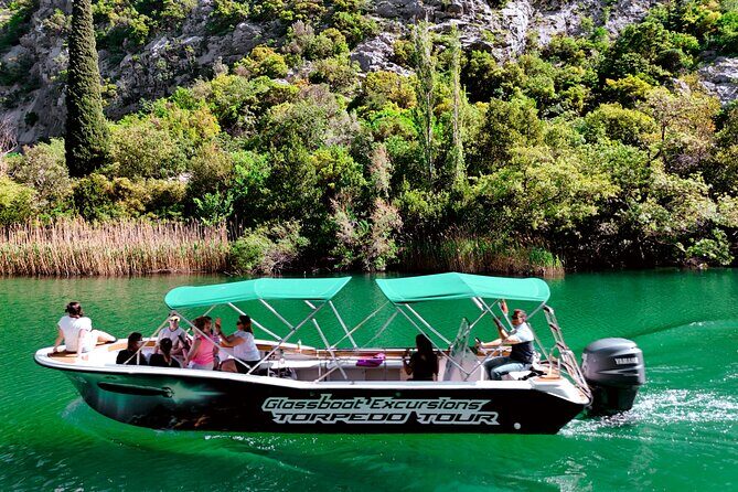Omi Glass-Bottom Boat Tour on Cetina River Canyon - Dive Into the Experience