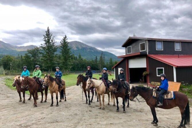 One and Half Hour Trail Ride at The Base of Chugach Mountains - Key Points