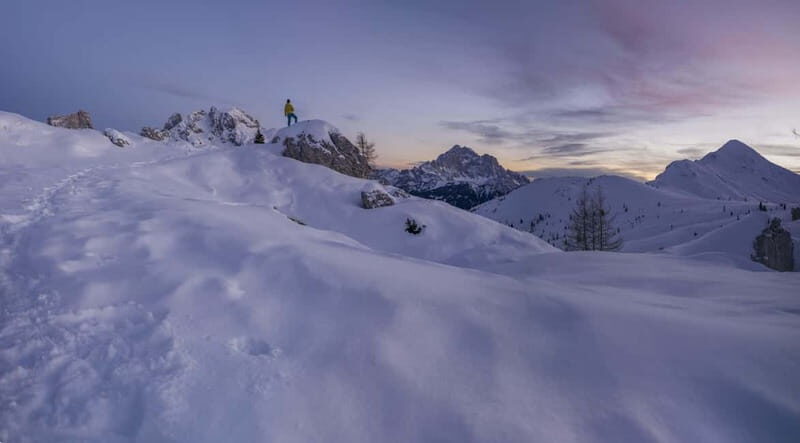 One day hike with snowshoes to discover Dolomites - Key Points