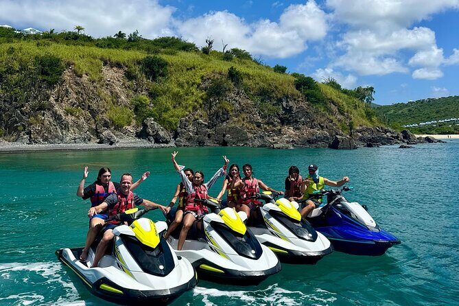 One hour private jet ski tour in Saint Martin with free passenger - Authentic Traveler Feedback