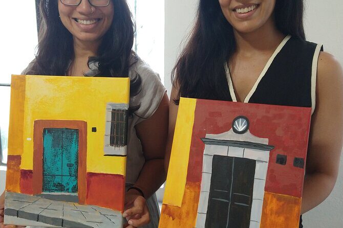 One Painting in One Day, Doors of San Miguel - An In-Depth Look at the Painting Workshop Experience