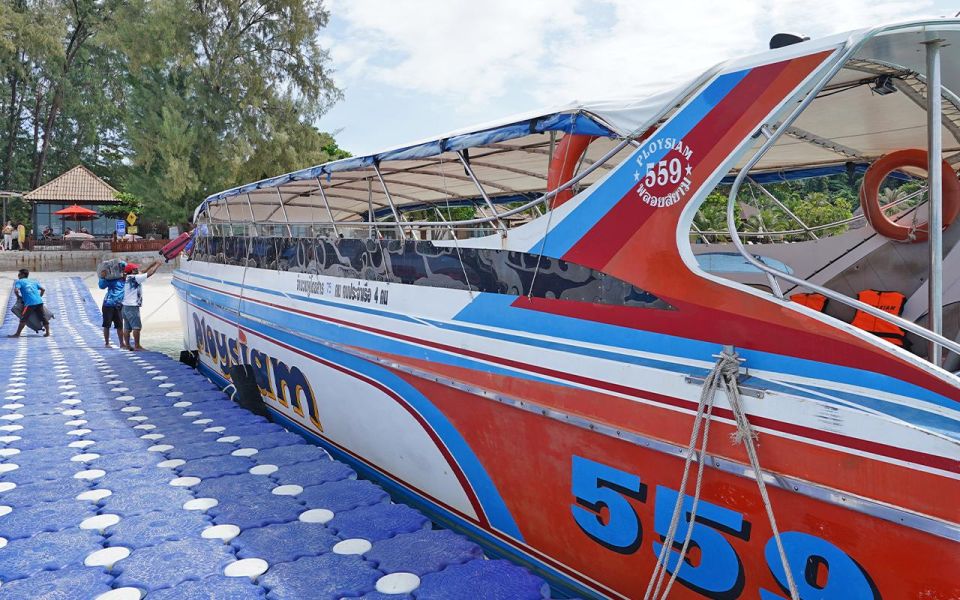 One Way Speedboat and Van Ticket Koh Lipe to Hat Yai City - Duration and Transportation
