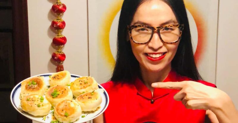 Online Cooking Class Steamed Buns by Chef Sunflower Li - Ingredient Preparation
