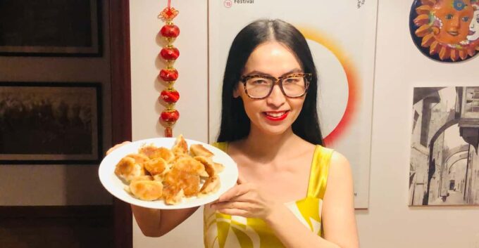 Online Potstickers Class by Sunflower Li Great Team Building - Ingredients and Preparation