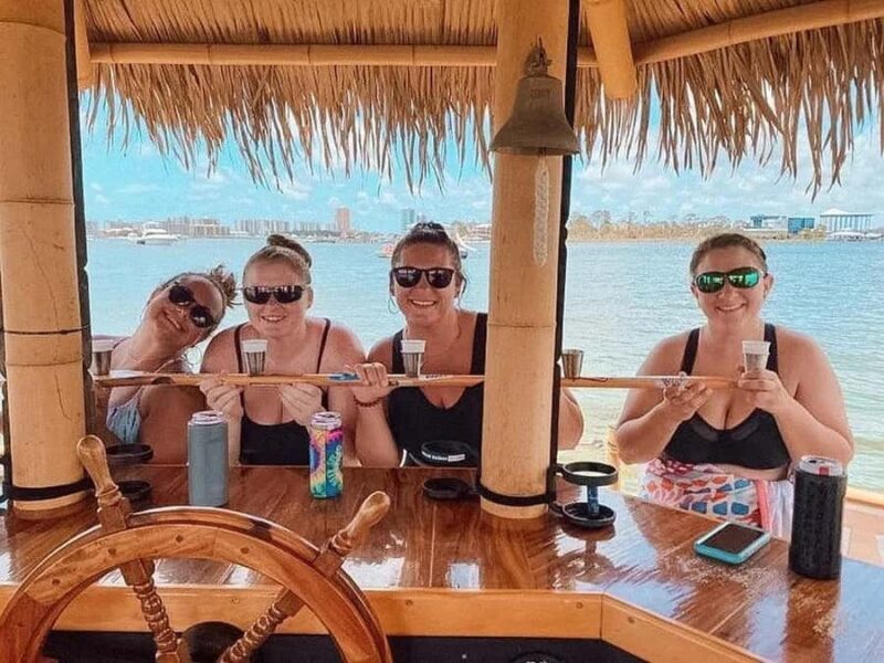 Orange Beach: Sunset Tiki Bay Cruise with BYOB - The Sum Up