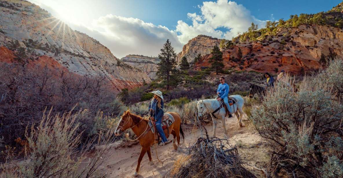 Orderville: East Zion Park White Mountain Horseback Tour - Key Points