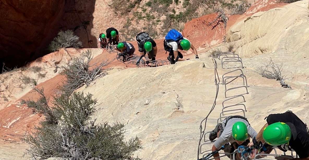 Orderville: Via Ferrata Climb and Rappeling Tour - Via Ferrata Climb