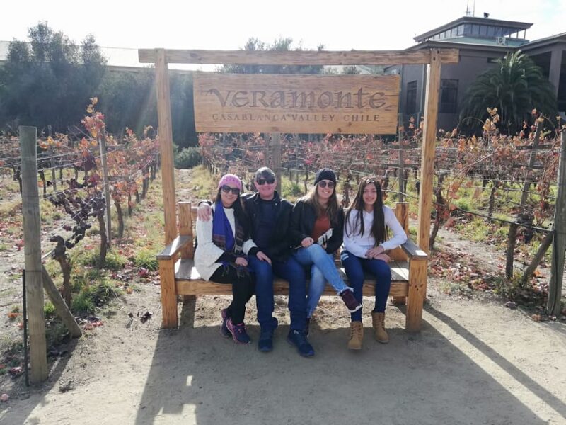 Organic Wine Route Traditional Chilean Lunch and Valparaiso - Itinerary Highlights