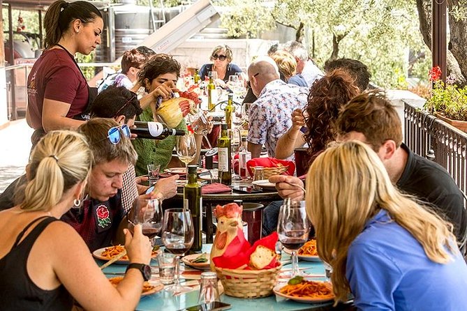 Organic Wine Tasting & Lunch on Vesuvius With Transfer From Sorrento Peninsula - Curated Three-Course Lunch and Pairings