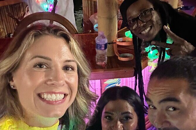 Original CRUISIN' TIKIS Lit on the Lagoon- A Glow Tiki Bar Cruise - Authentic Reviews: What Past Guests Say